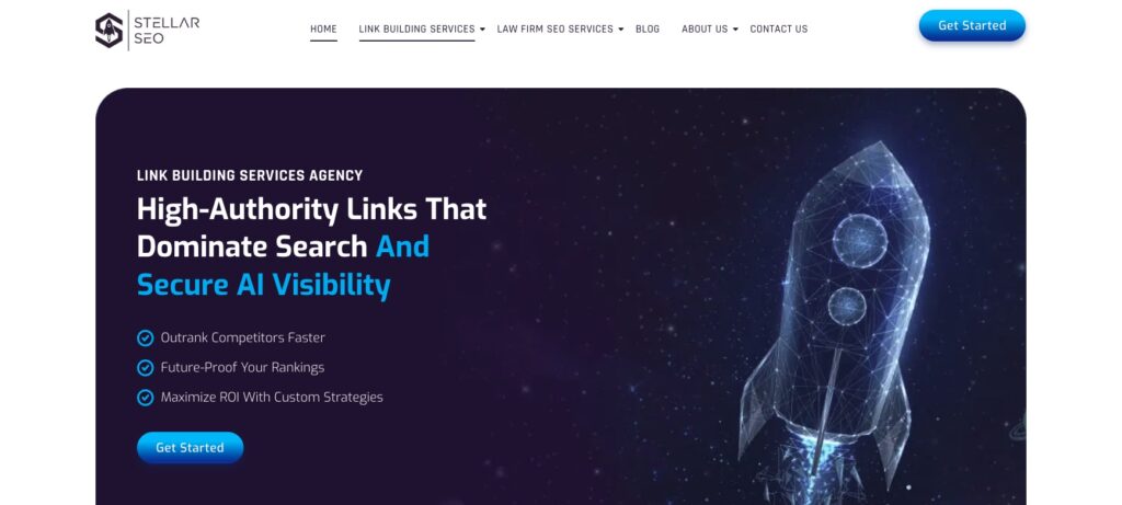 #1 top rated / best real estate link building agency stellar seo